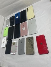 18 Phone Lot Apple iPhone Samsung Motorola Mixed Untested Parts Repair Untested