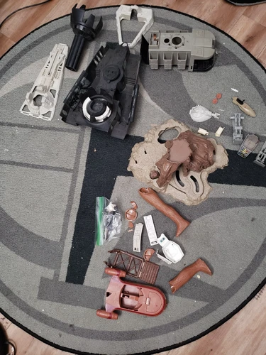 Star Wars vintage Parts lot Issues Dagobah playset Star Destroyer transport