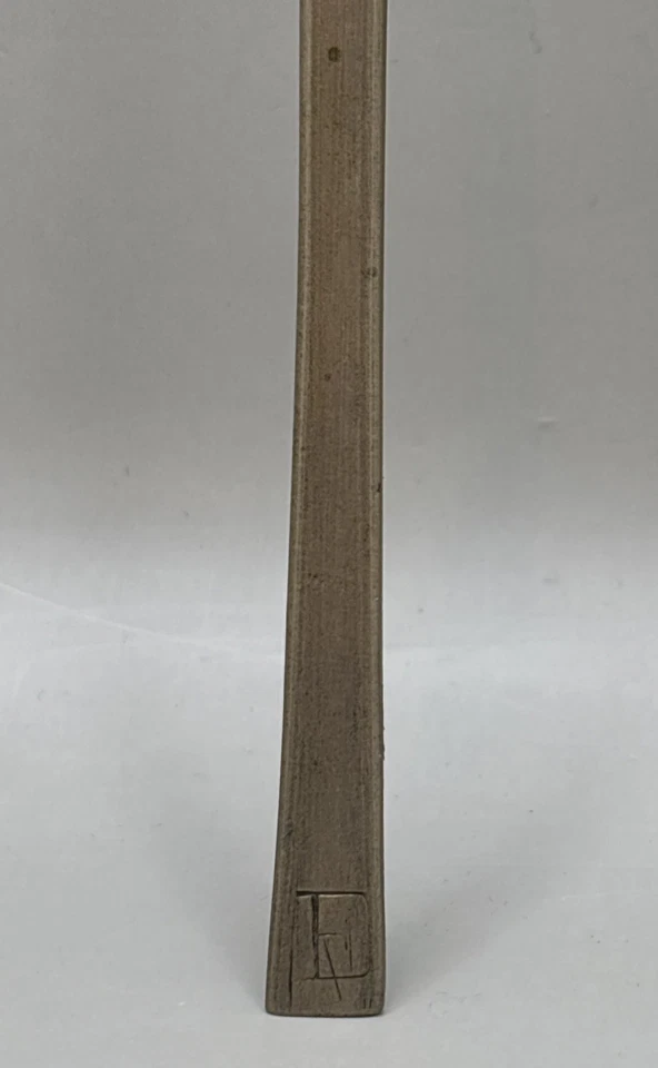 Antigua cuchara asiática coreana cuchara Sakkara forjada a mano temprana 9 pulgadas ☼ Foto 4 de 4