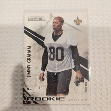 Jimmy Graham 2010 Panini Rookies & Stars Rookie Card #209 Saints. rookie card picture