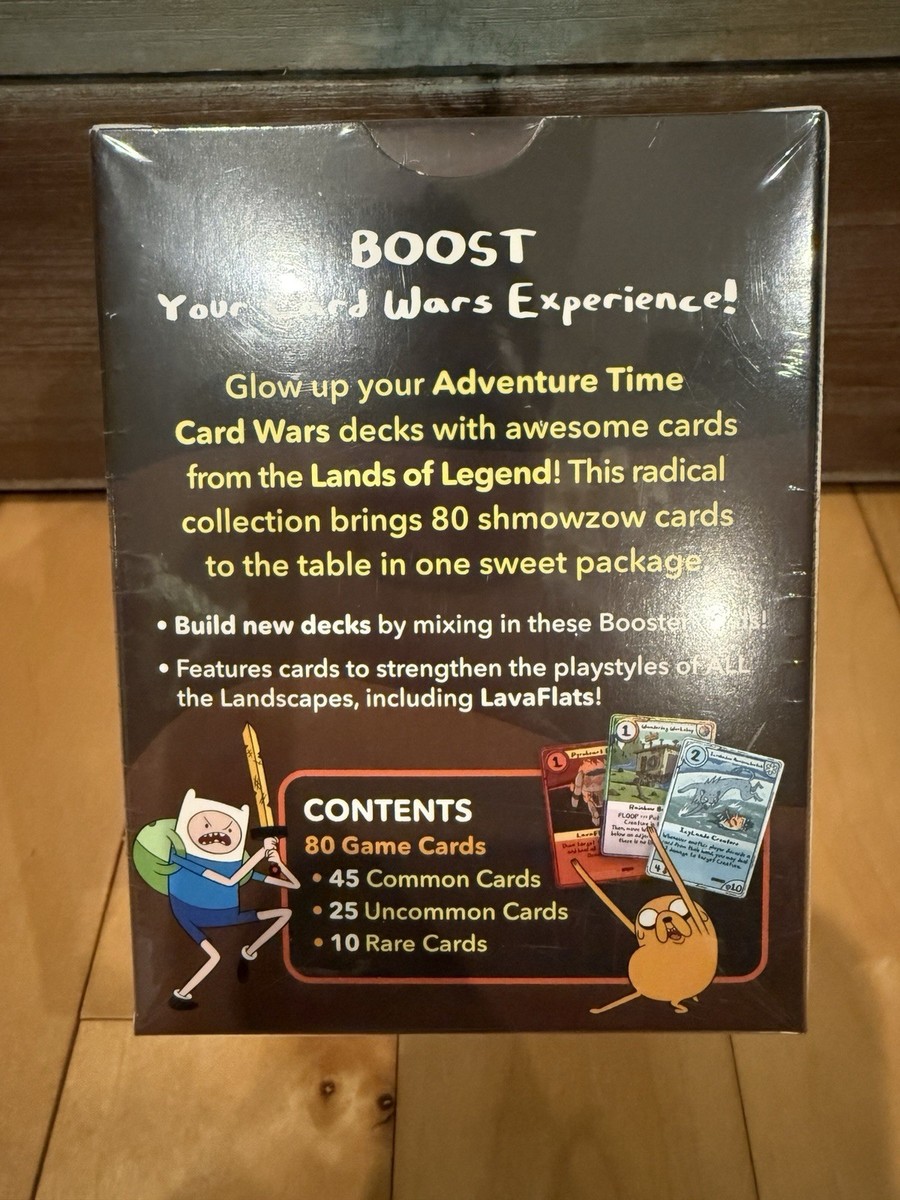 New Adventure Time Card Wars 2025 Kickstarter Lands of Legend