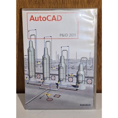 AutoCAD P&ID 2011 Software DVD 32-Bit 64-Bit Product Key Autodesk