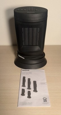Honeywell Digital Ceramic Tower Heater Slim Design Black - 1500W HCE309B 