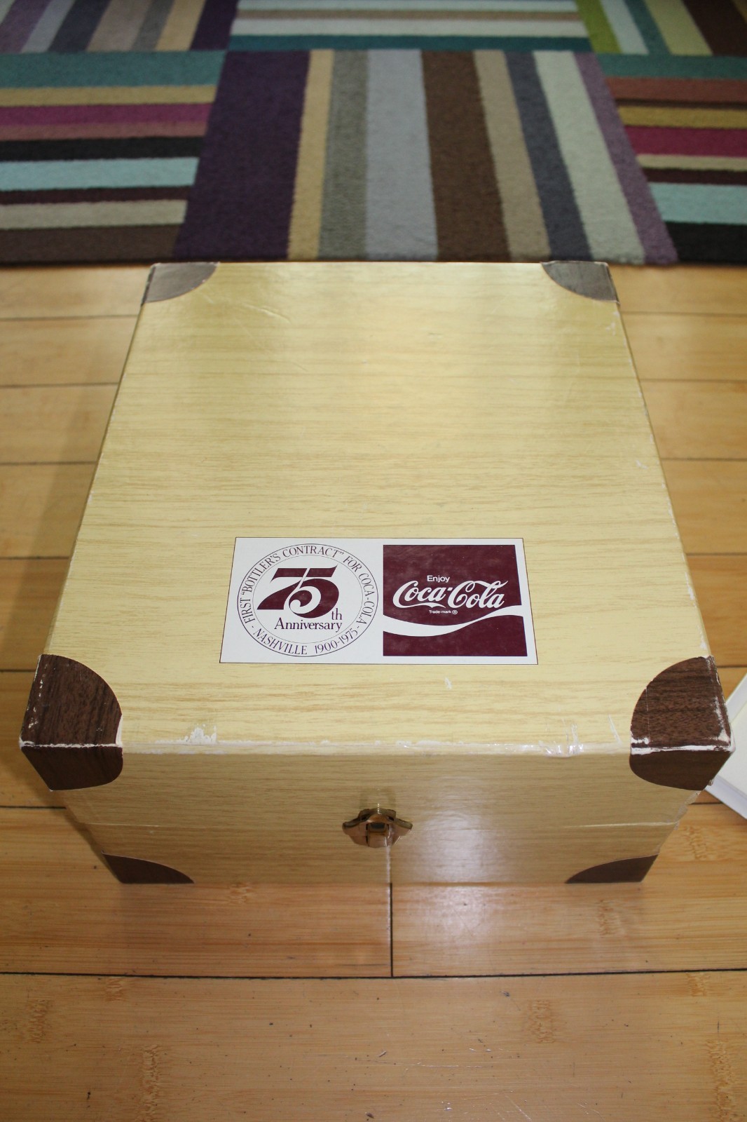 Vtg Coca Cola employee Ephemera Lot 1975 Advertising 75th Anniversary Nashville