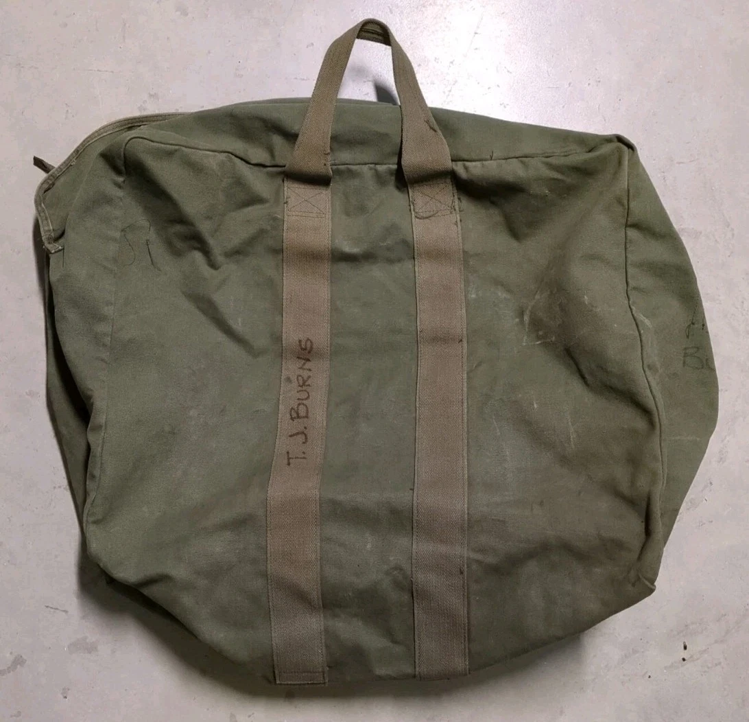 Vintage Army Duffle Bag In Collectible Military Surplus Bags