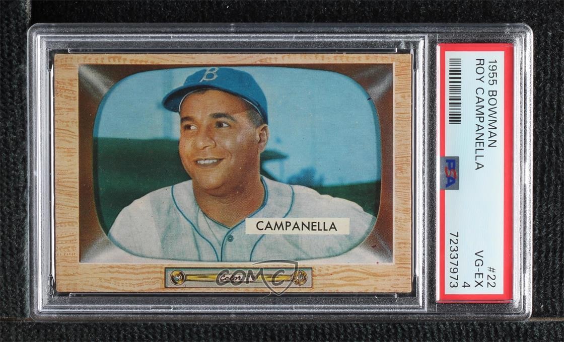 1955 Bowman Roy Campanella #22 PSA 4 HOF 0x80