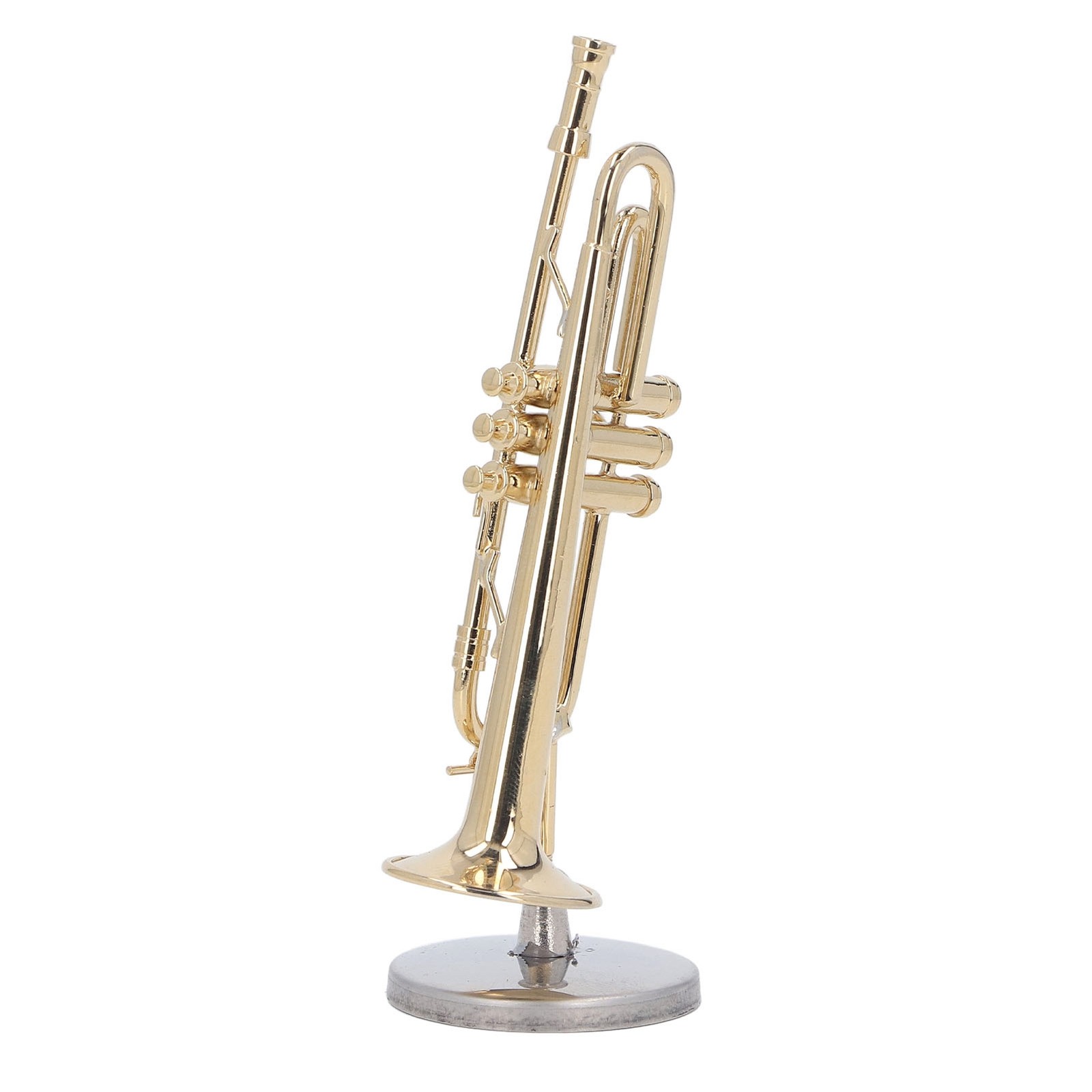 Miniature Trumpet Durable Brass Exquisite Design Romantic Vibes Mini Trumpet