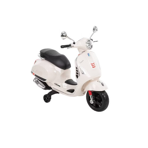 Huffy 6V Vespa 801 Ride-On Scooter - White