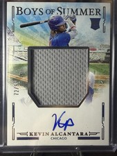 2025 Panini Boys of Summer - Jumbo Material Signatures Kevin Alcantara, Kevin...