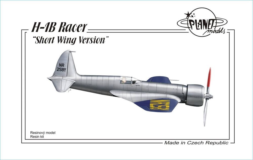 Planet Models 129-PLT165 - 1/48 Hughes H-1 Racer Short Wing Version - New