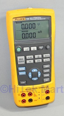 Fluke 725 Multifunction Process Calibrator Meter Multimeter with Accessories