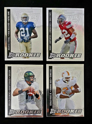 2006 Topps Chrome Draft Picks & Prospects - Lot of 5 Football Cards