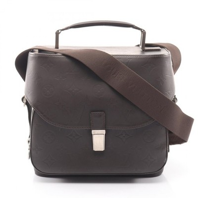 LOUIS VUITTON Charlie Camera Shoulder Bag M46510 Monogram Glace leather Used LV