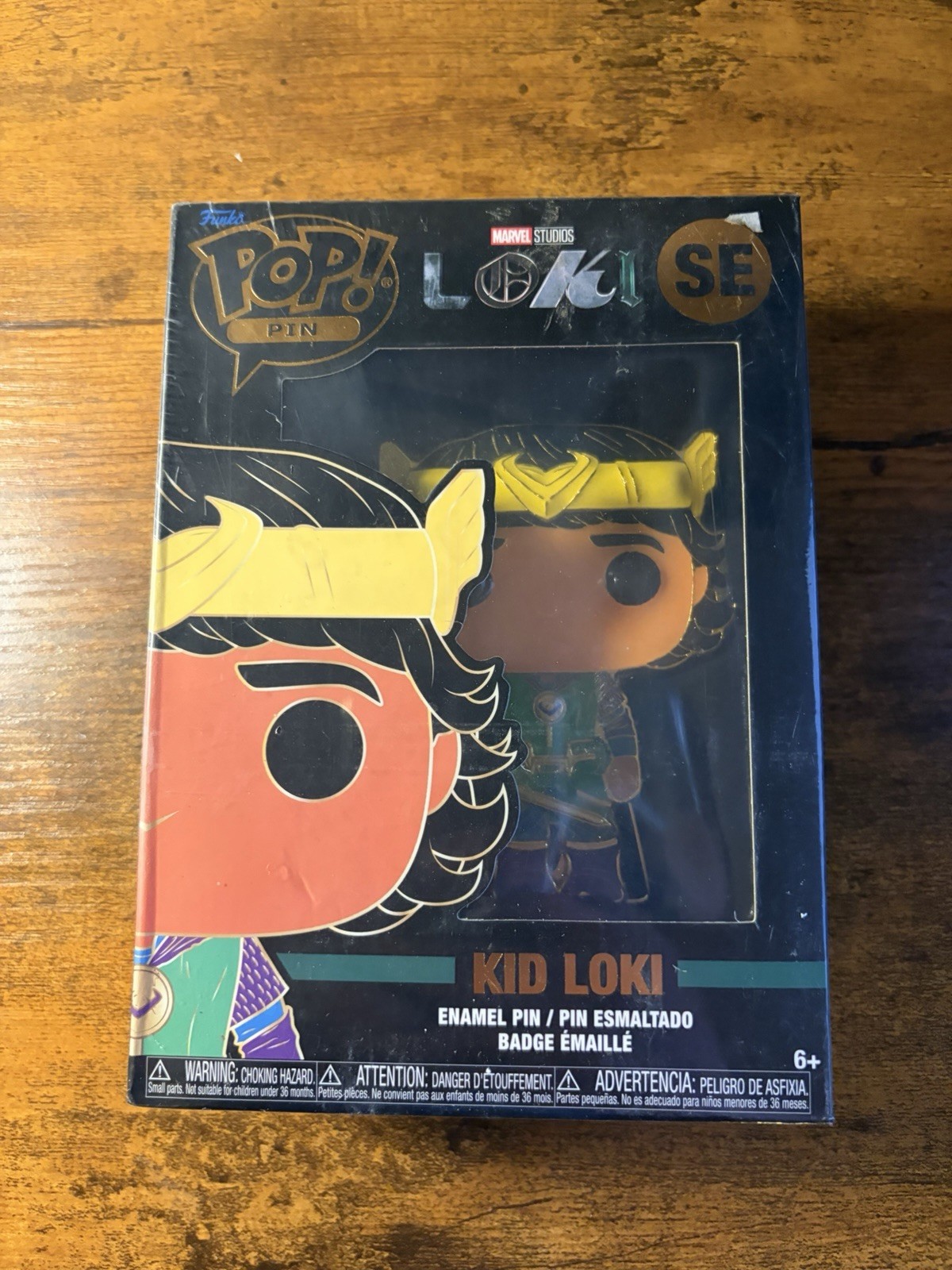 Funko Pop! Pin Kid Loki Marvel SE Target Exclusive New Sealed
