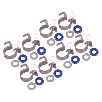 8xFuel Injector Repair Kit w/ O-ring Fit for Range Rover Sport LR3/4 C2D24387 wf - Image 1 of 4