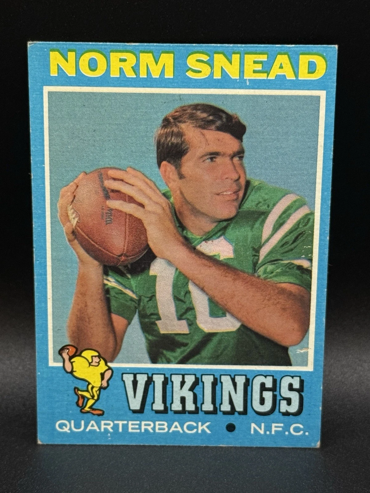 1971 Topps - Norm Snead #184- Minnesota Vikings