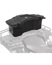 KEMIMOTO ATV Rear Rack Cargo Box Locking Storage Trunk Box For 0.75"-1" 2883258