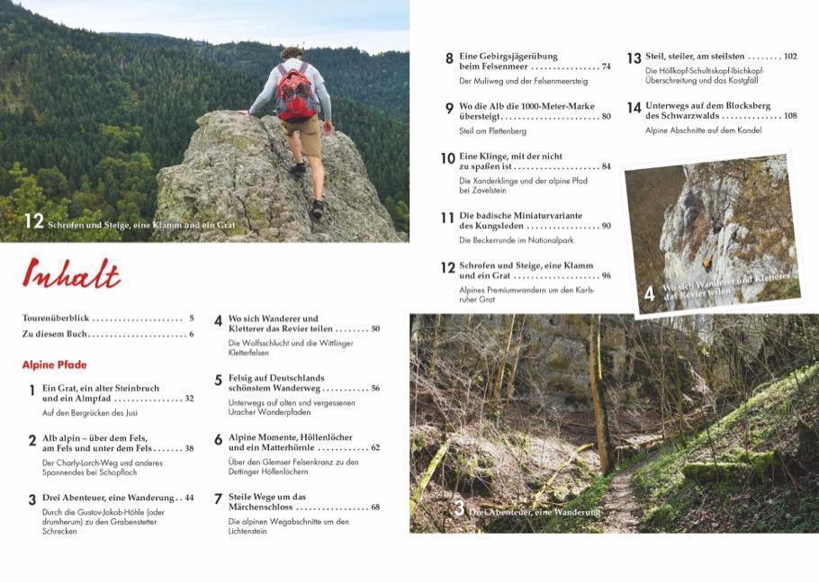 Thumbnail - Alpine Pfade Baden-württemberg Philipp Sauer Taschenbuch 160 S.