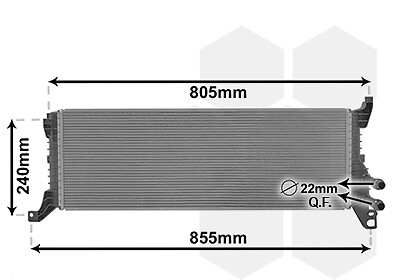 KüHler WasserküHler FüR VW Multivan VI Transporter SGF SGM SGN SGB SGG SGJ-image