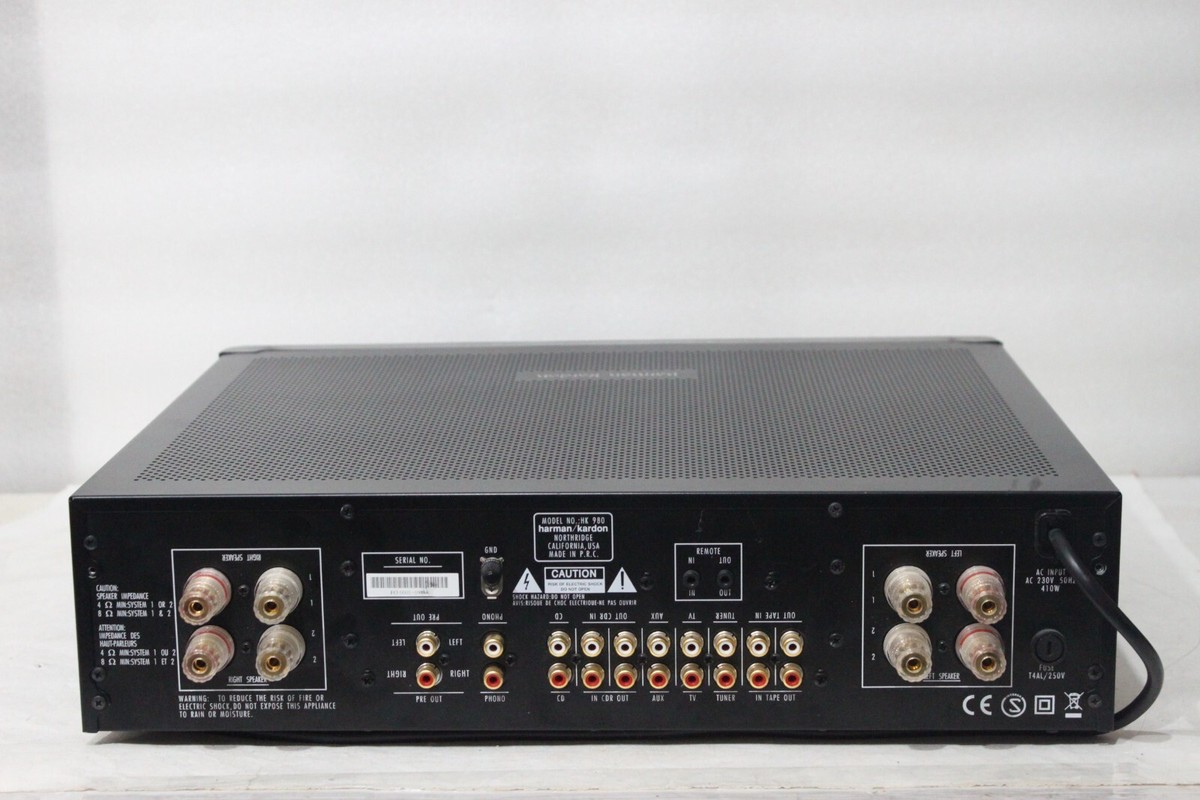 Amplificatore Stereo Harman Kardon HK 980 120Watt x -8 Ohm
