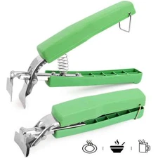 2Pcs Bowl Clip Gripper Kitchen Pan Pot Anti-Hot Holder Clamp Plate Dish Cooking