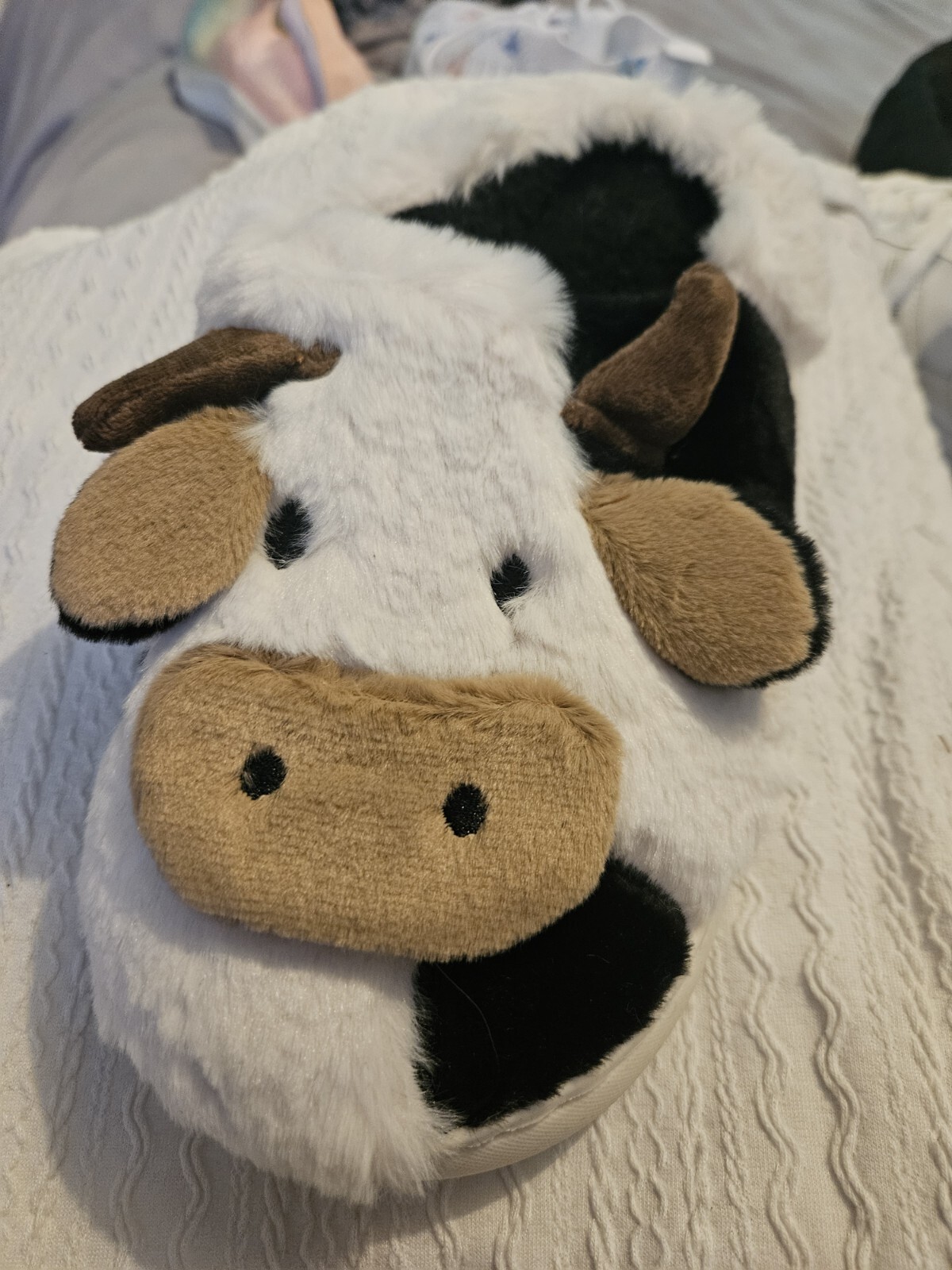 SAOLA Novità pantofola mucca solo piede sinistro taglia da 5 a 6