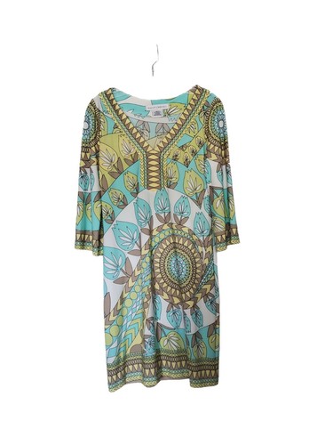 maggy london ceena jersey dress Maggy London censa short sleeve floral knit jersey dress ladies size 4 blue