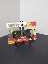 Pokemon Black Kids Sunglasses New 100 UV Protection / Pikachu Design