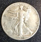 1944-D Walking Liberty Silver Half Dollar. (MISC)