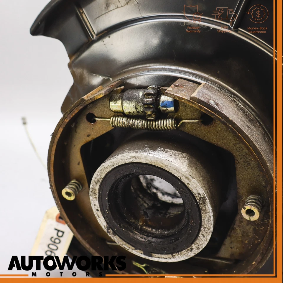 95-00 Jaguar XK8 100 XJ8 X308 задний левая сторона шпиндель костяшки ступицы с щитком OEM - Изображение 4 из 4