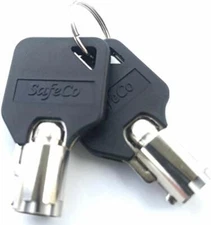 Replacement Keys for Seco-larm Enforcer Switches 1300-1310 2-Keys SafeCo Brands