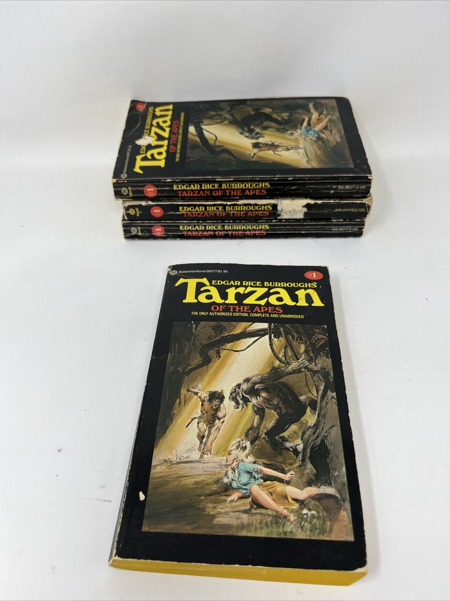 セット Tarzan Of The Apes #1 Fantasy Paperback Book by Edgar Rice