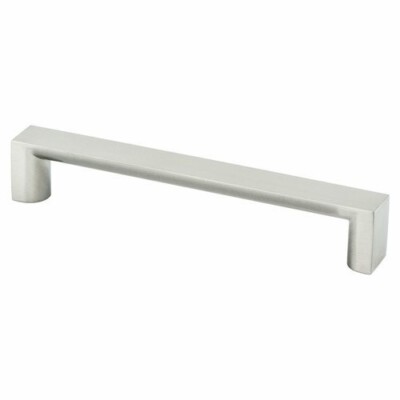 Berenson 2089-4BPN-P 6-5/16 inch Brushed Nickel Cabinet Pull (Pack of 2)