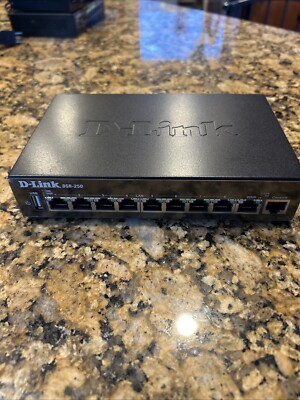 D-Link DSR-250 8 Port Gigabit VPN Router