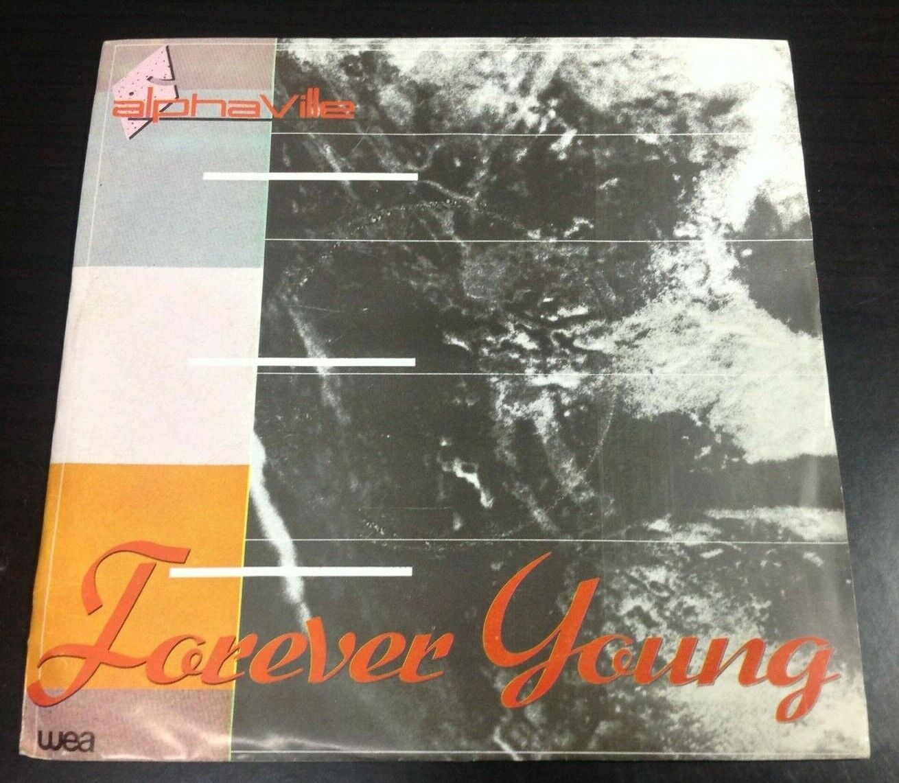 ALPHAVILLE (7" 45) FOREVER YOUNG / WELCOME TO..[WEA PORTUGAL 1984 +P/S] ex