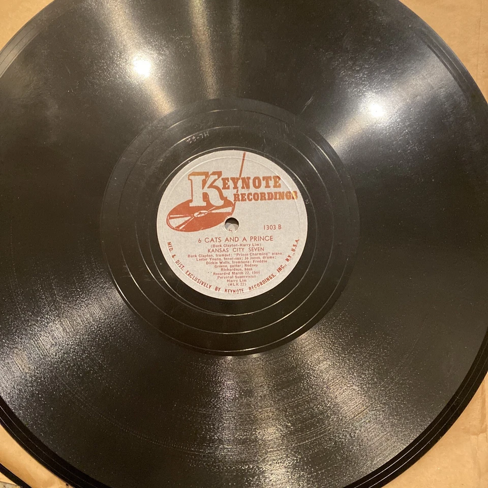 JAZZ - KANSAS CITY SEVEN Buck Clayton 78 KEYNOTE 1303 DESTINATION K.C. E+ Foto 4 de 4