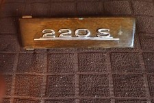 Mercedes Benz Ponton Coupe Sedan Convertible 220s Wood Radio Delete Plate Mercedes Benz Ponton Coupe Sedan Convertible 220s Wood Radio Delete Plate