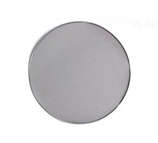 ROUND 10" GRAY BLANK sew on patch 4040 Large Blank Patches H47 