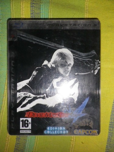 Jeu Devil May Cry 4 Sur PS3 - Édition Steelbook Complète, Très Bon état