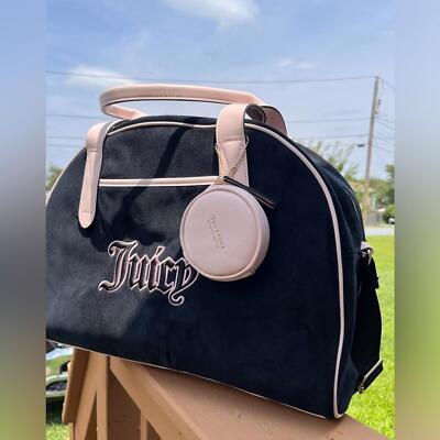 Juicy Couture Backpack Queen of Everything sz Large blue & white NWT NWT Juicy Couture Queen Of Everything Square Backpack, Denim  main image 3