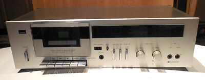VINTAGE SANSUI D95M STEREO CASSETTE PLAYER DECK POWER UP NO ACTION BAD BELT NICE