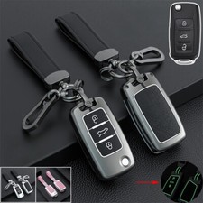 Aluminum Alloy Silicone Car Key Case Cover For Vw Golf Tiguan Cc Jetta Passat Aluminum Alloy Silicone Car Key Case Cover For Vw Golf Tiguan Cc Jetta Passat