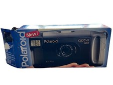 Vintage POLAROID Captiva SLR SE Instant Film Camera Captiva 95 Film With Box