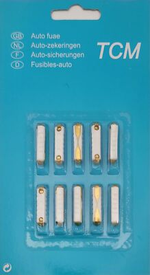 VW TYPE 1 2 3 BUG BUS GHIA THING SUPER BEETLE 8 AMP FUSE PACK