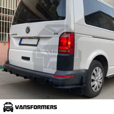 VANSFORMERS Volkswagen Transporter T6 T6.1 2015-2024 Rear Valance Diffuser