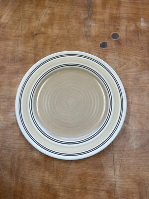 Pfaltzgraff China LATTE Salad Plate 8 5/8'' Brown Bands 1 ea     7 available