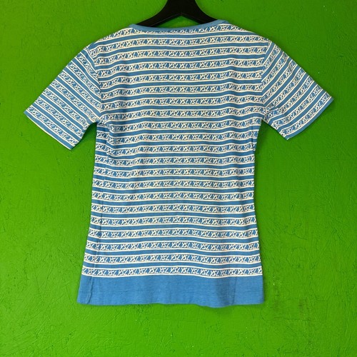 YSL Tshirt Ynes Saint Laurent aop shirt 70s - Picture 5 of 5