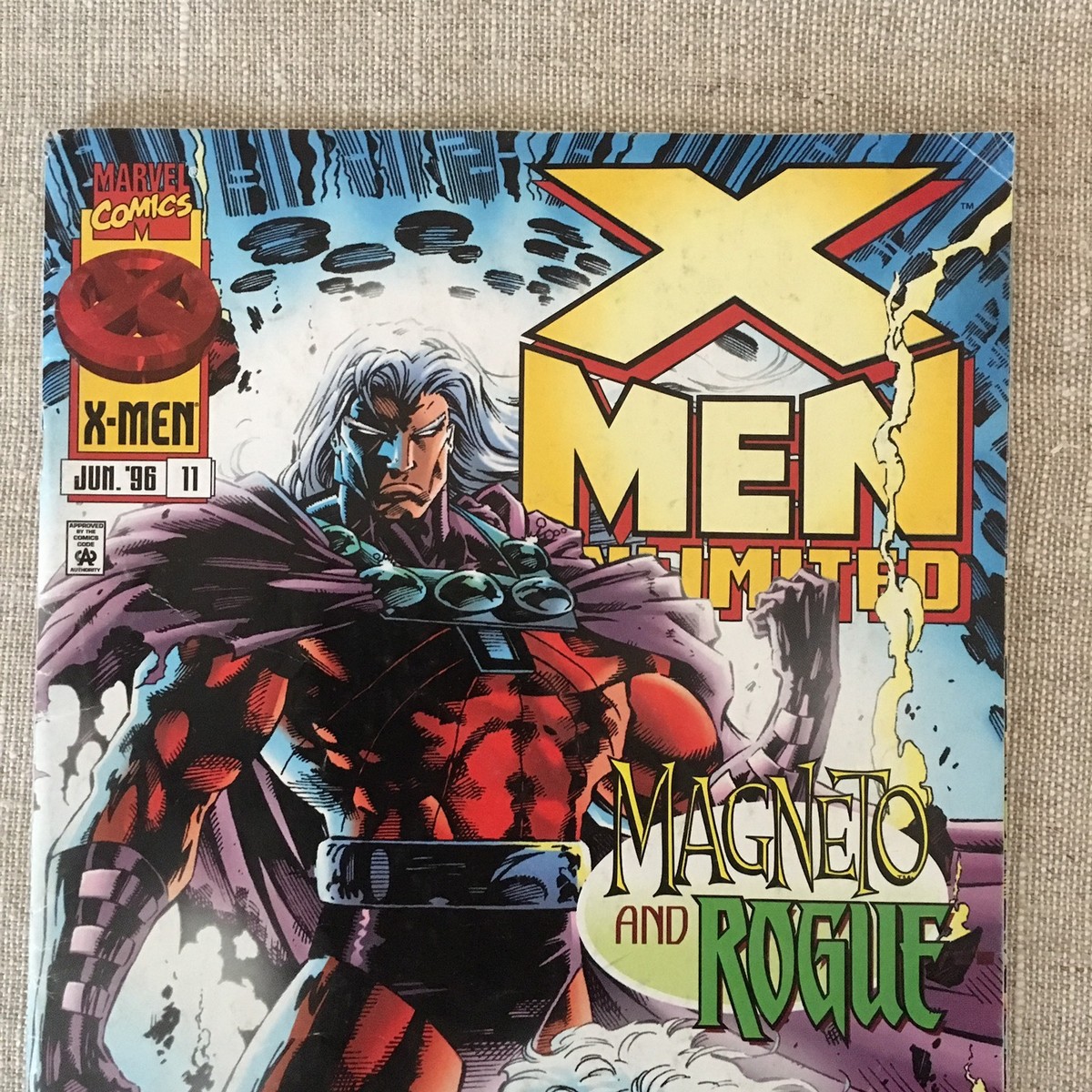 X-Men Unlimited Comic Book Marvel Comics #11 June 1996 Starting