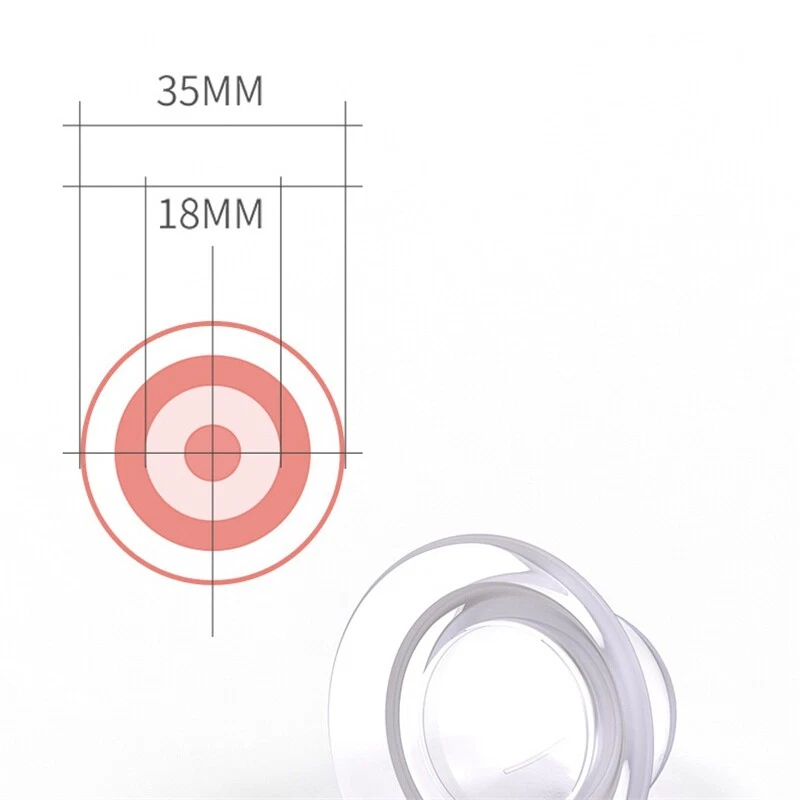 Nipple Orthotics Sucker Teat Corrector Women Nipple Aspirator Silicone Portable - Image 3 of 4