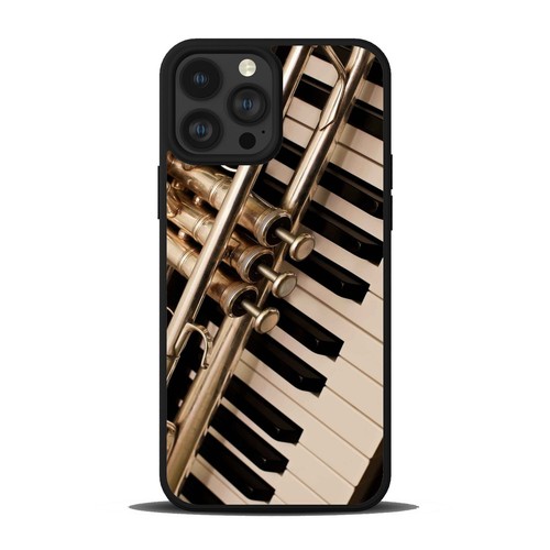 Jazz music trumpet Poster Lightweight Cover For iPhone SE XS XR Max 5 6 7 8 Plus - Picture 11 of 25